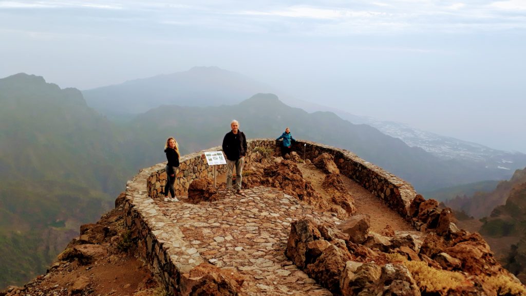 Beim Roque de los Muchachos