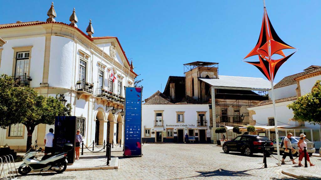 Faro's old town Vila Adentro