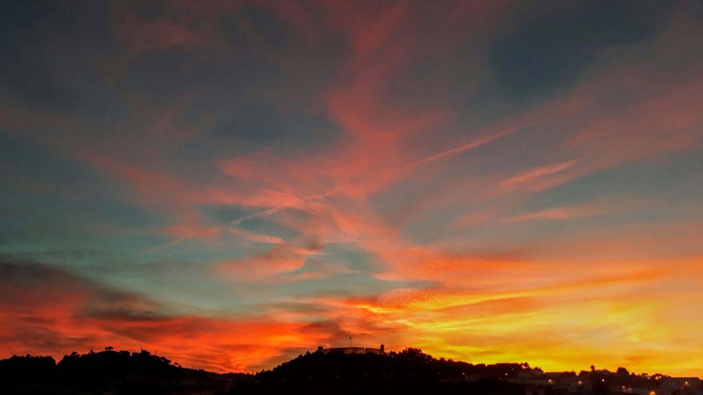 Aljezur at sunset