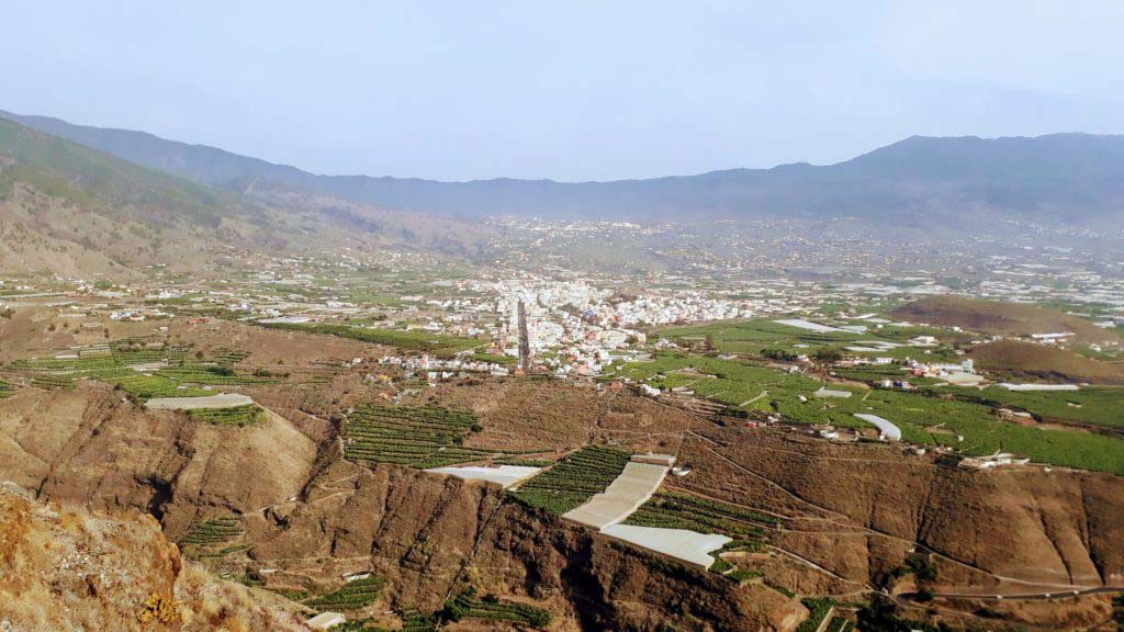 Los Llanos, seen from the Mirador de El Time