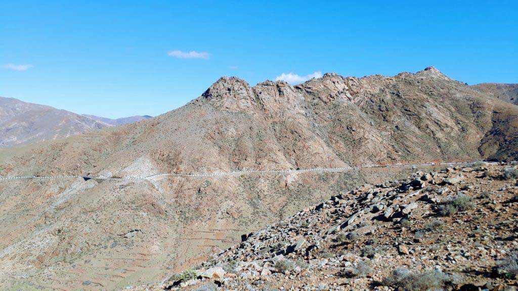 Way to the Mirador de Las Peñitas