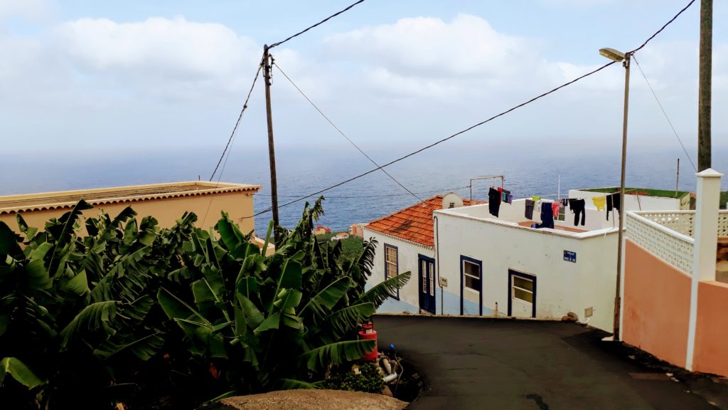 Escenario típico en La Palma