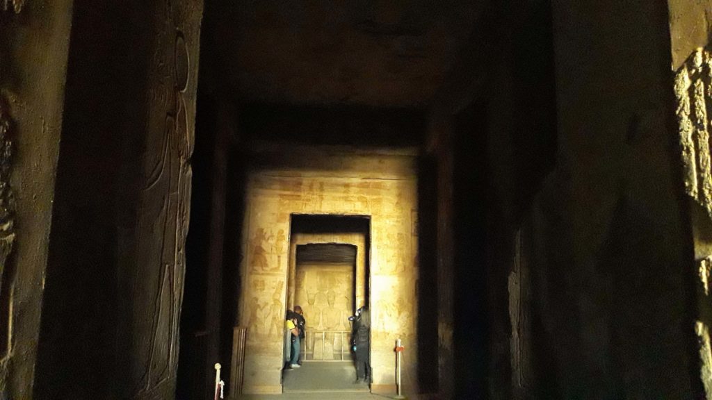 Sonnenwunder im großen Tempel von Abu Simbel