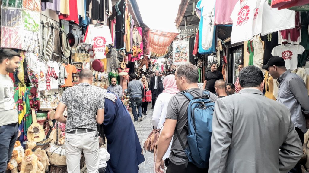 In einem der vielen Souks in der Medina von Tunis