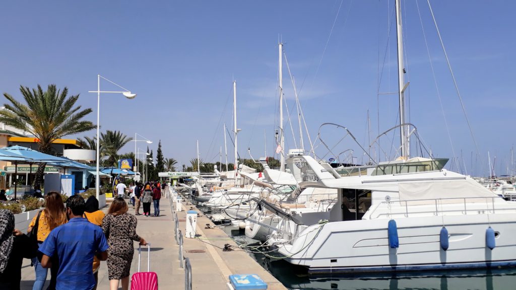 Yachthafen von Yasmine Hammamet