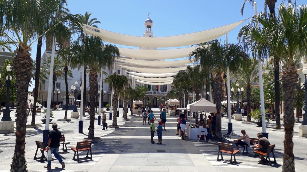 Plaza de San Juan de Dios in Cádiz