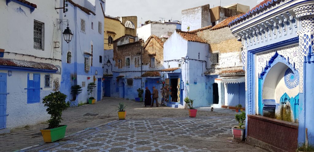 Chefchaouen, die "blaue Stadt" im Norden Marokkos