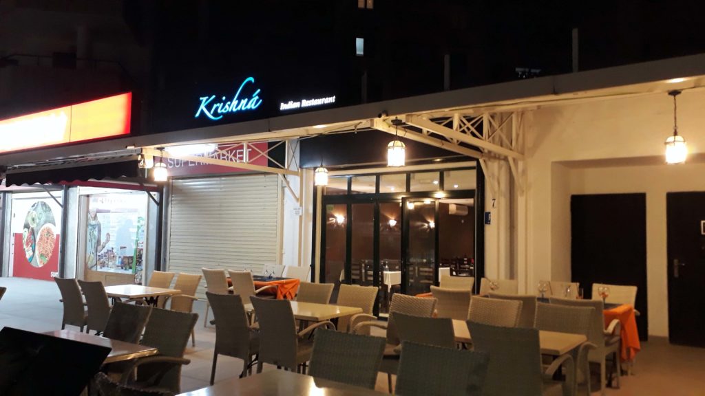 Krishná Indian Restaurant in Santa Ponça, Mallorca