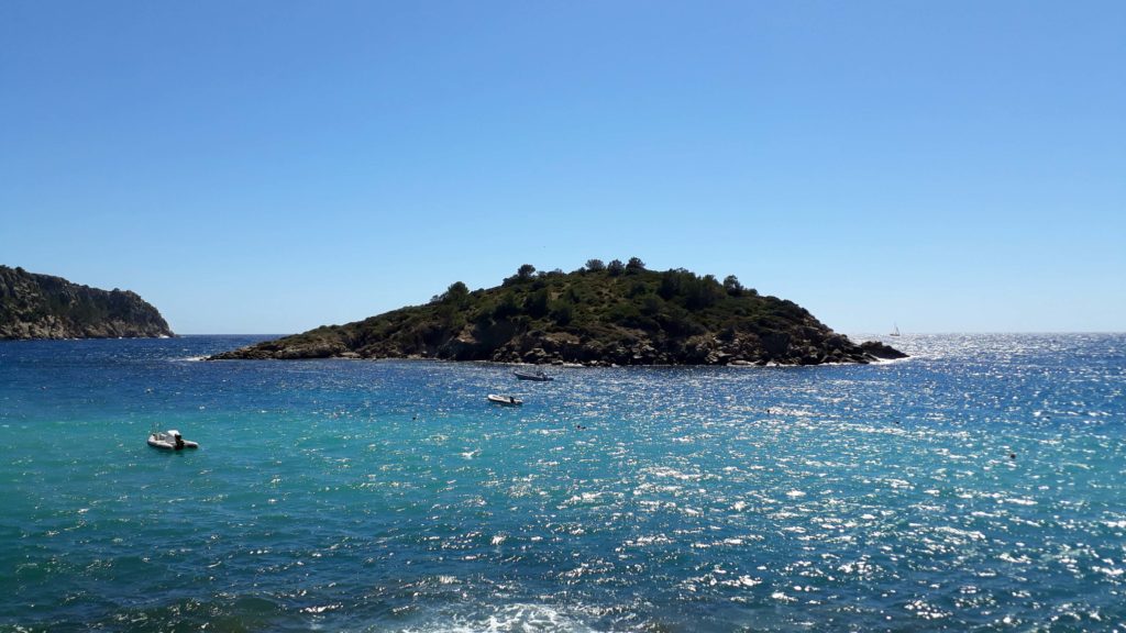 La Illa Pantaleu, eine der Inseln vor Sant Elm auf Mallorca