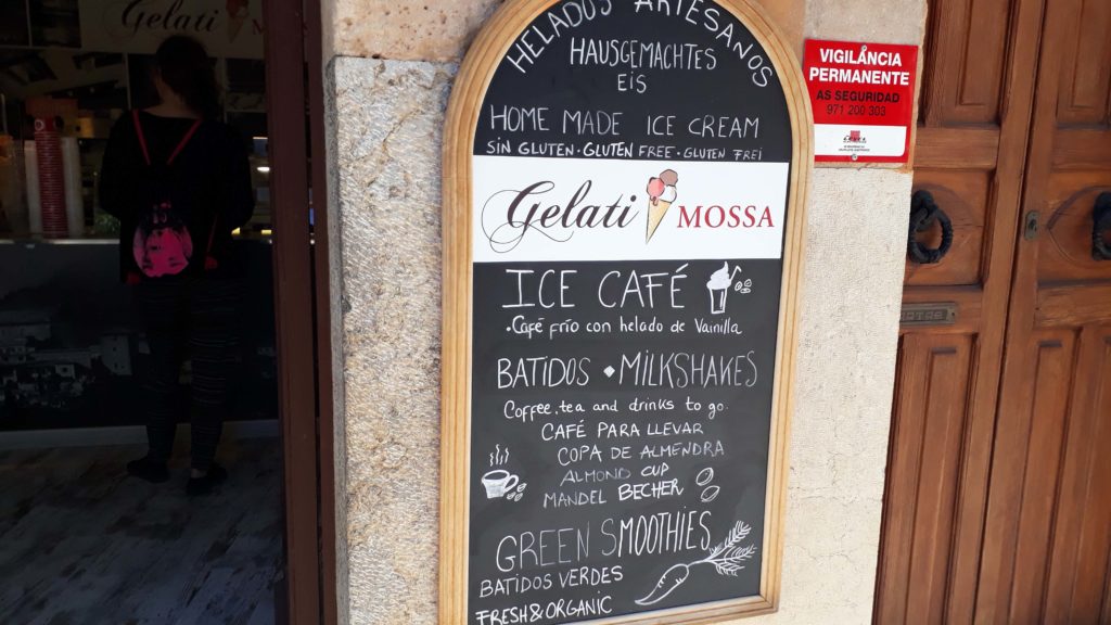 Gelati Mossa in Valldemossa, Mallorca