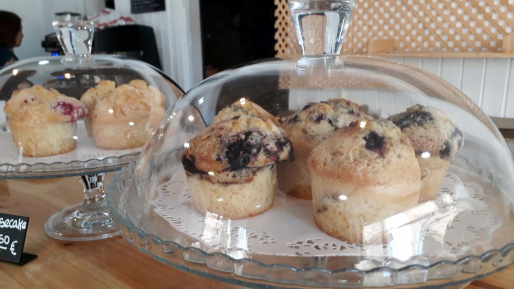 Vegane Muffins im Tablespoon Bakery Cafe in Inca, Mallorca