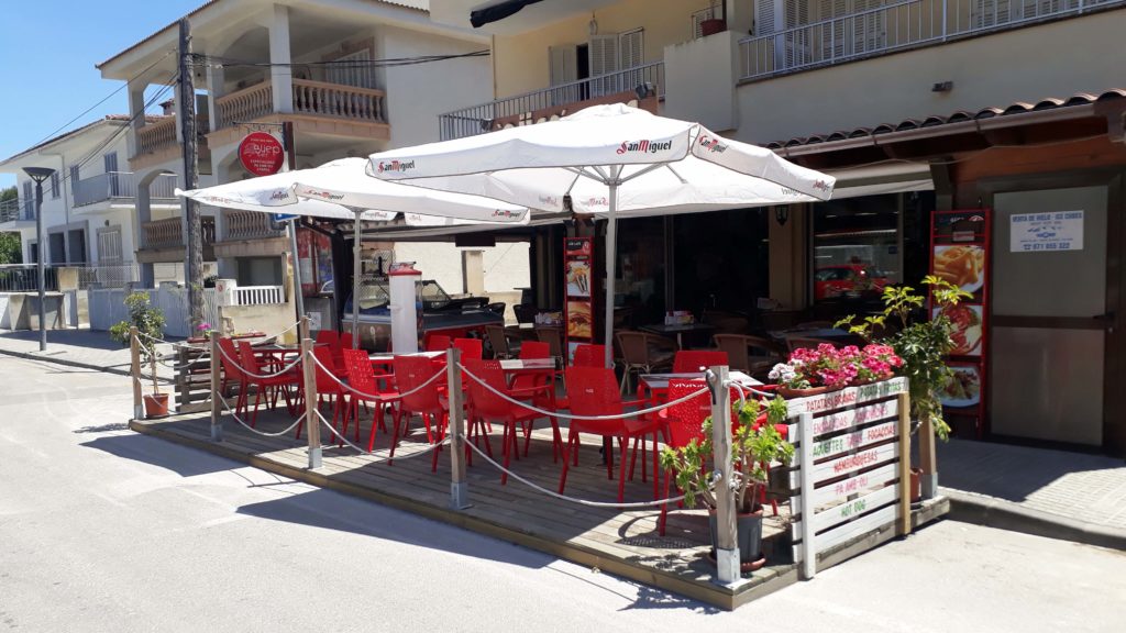 Güep Cafe in Port d'Alcúdia, Mallorca