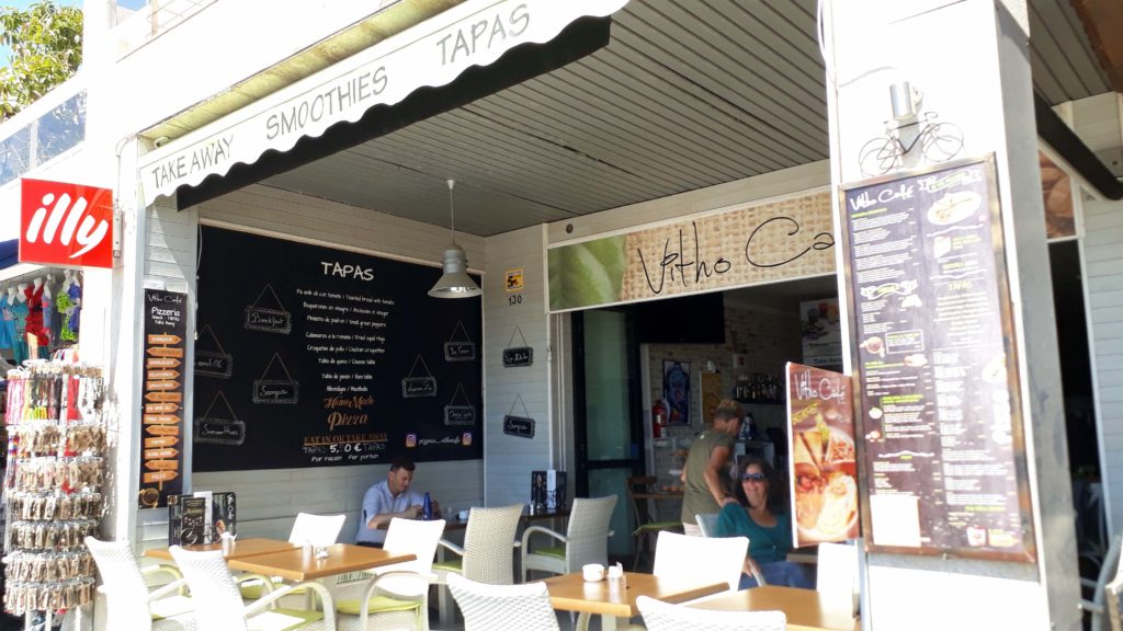 Vitho Café in Port de Pollença, Mallorca