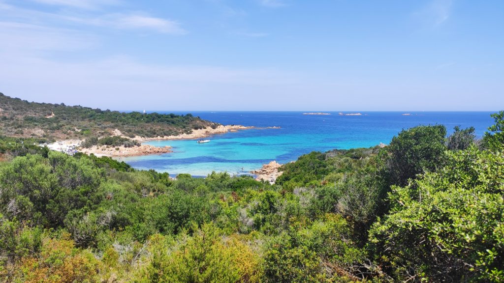Der "Prinzenstrand" Spiaggia Poltu Di Li Cogghj an der Costa Smeralda