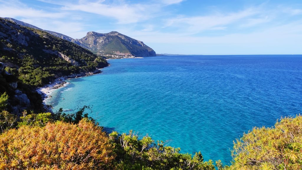 Blick auf Cala Gonone