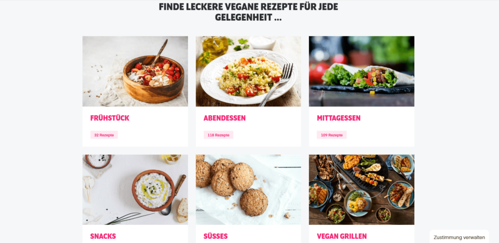 Auf der offiziellen Webseite zum Veganuary findest du zahlreiche Rezepte
