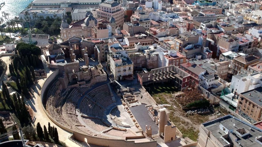 Cartagena von oben