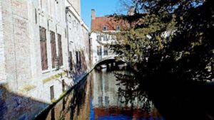 View from Bonifacius Bridge