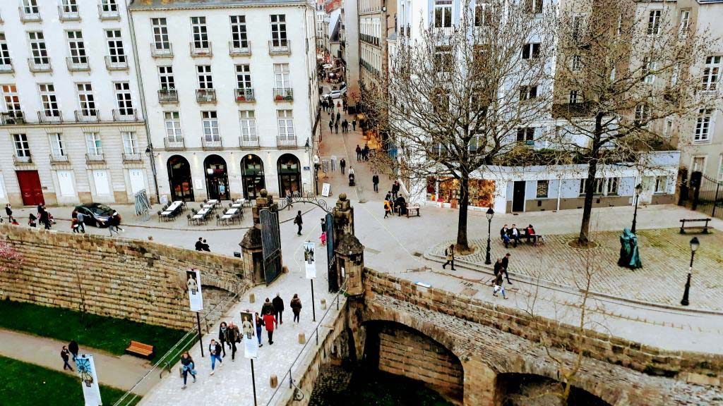 View from the Château des ducs de Bretagne