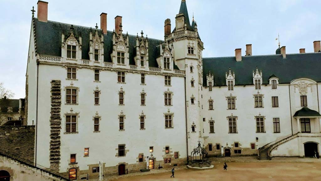 In the Château des ducs de Bretagne