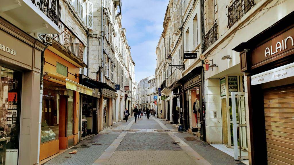 Old town La Rochelle