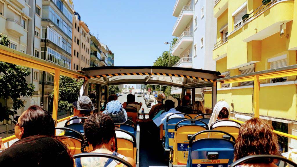 Lisbon by Hop-On-Hop-Off-Bus