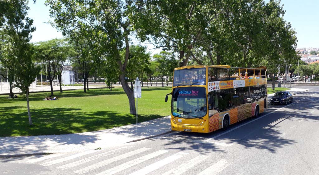 Lisbon by Hop-On-Hop-Off-Bus