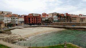 Beach at Castelo de San Carlos in Fisterra