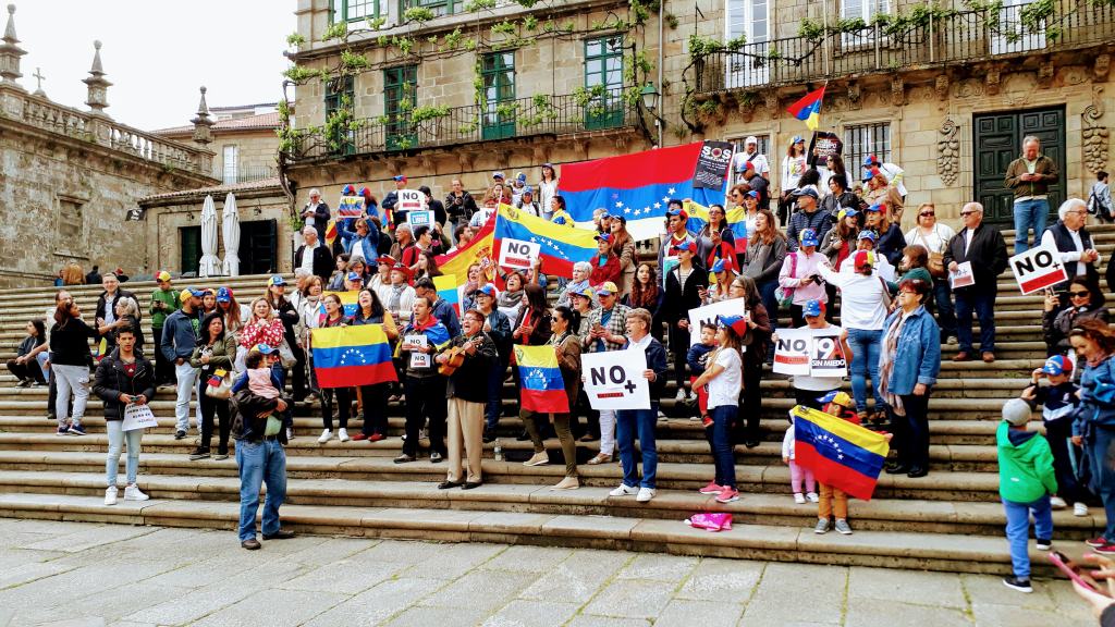 Demo against the government of Venezuelan President Nicolás Maduro