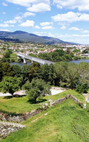 Magnificent view of the Ponte Internacional from Valença