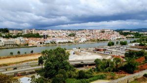 View from Fórum Coimbra on Coimbra