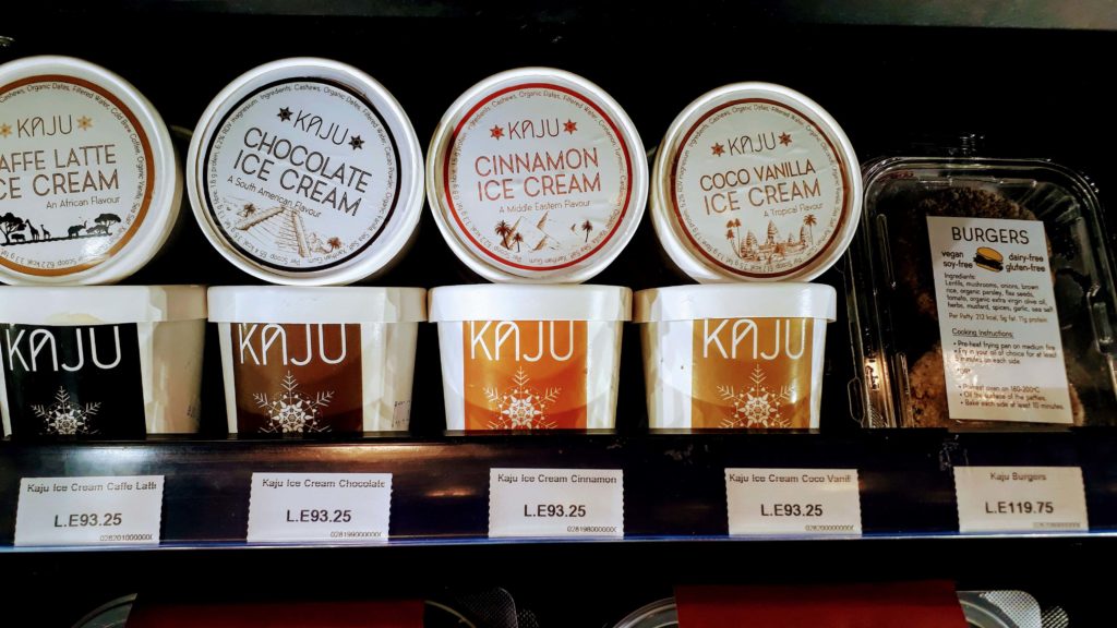 KAJU ice cream in the Sunny Market