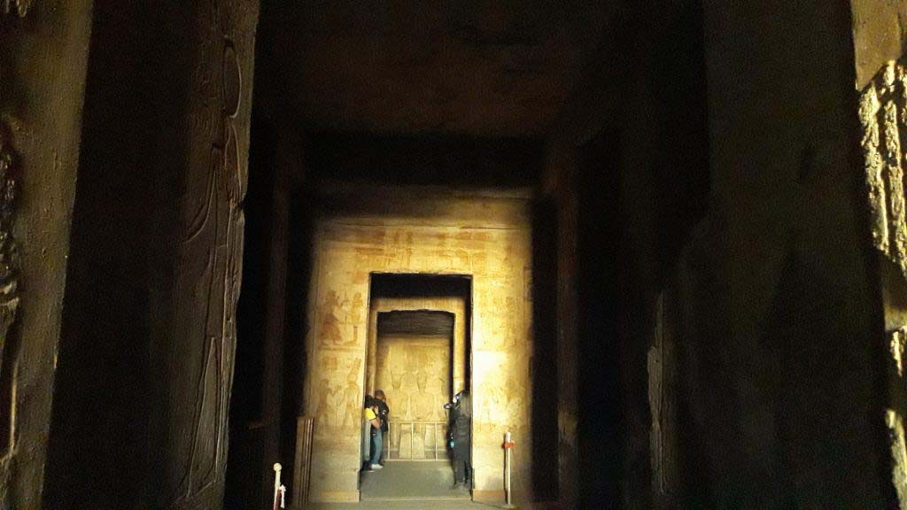 Sun miracle in the Great temple of Abu Simbel