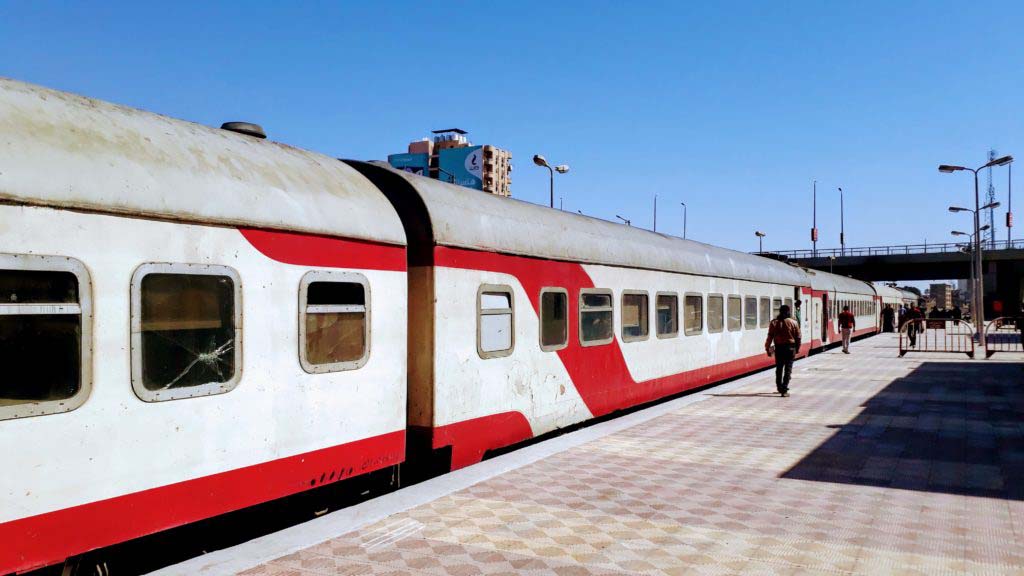 Train in Egypt