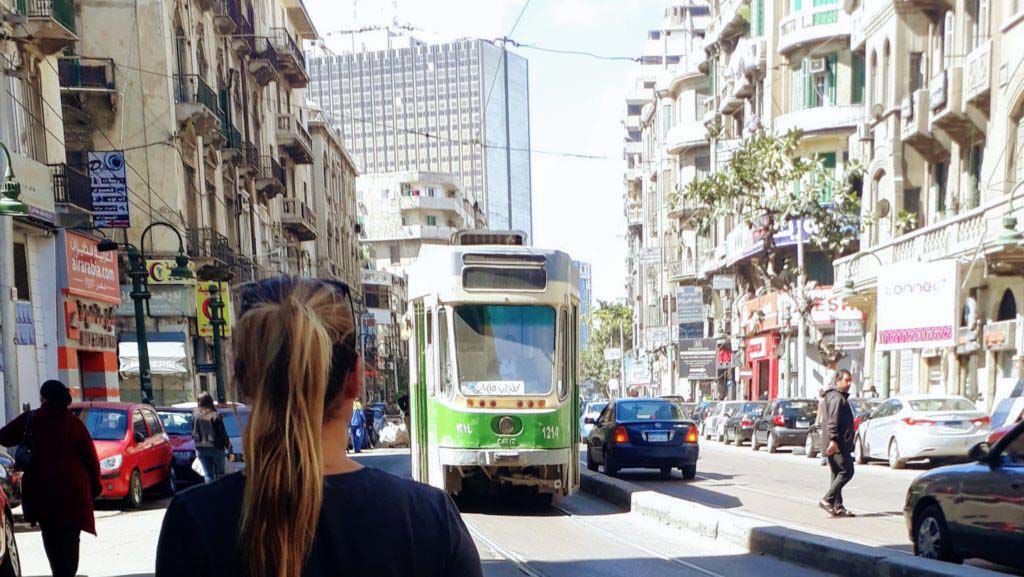 Tram in Alexandria