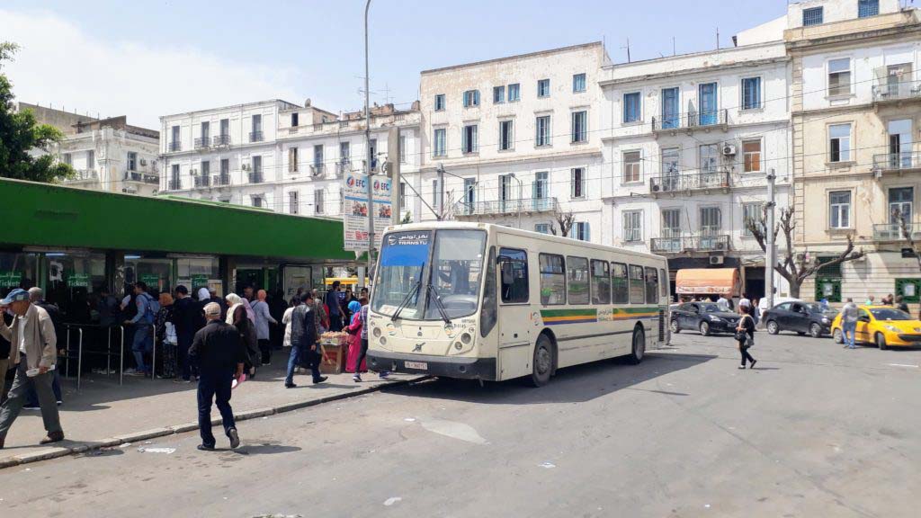 City Bus in Tunis