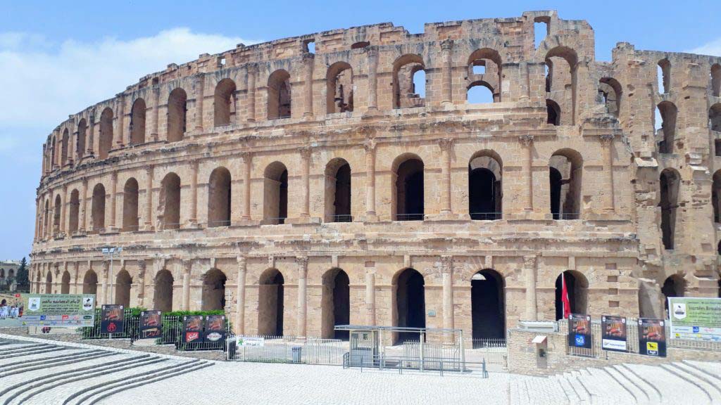 The Amphitheater of El Djem: The third largest amphitheater of the Roman Empire and a UNESCO World Heritage Site