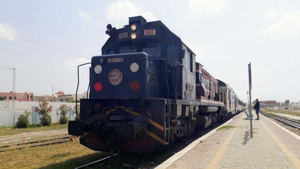Train in Tunisia