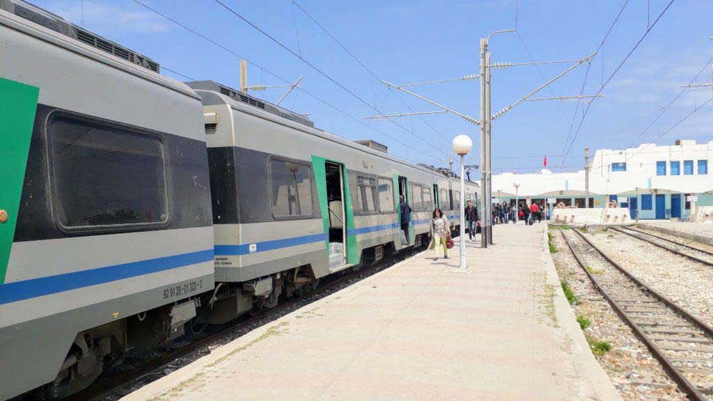 Railway station in Mahdia
