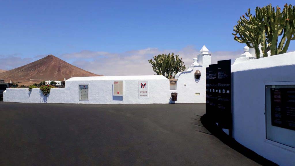 Entrance to the Fundación César Manrique