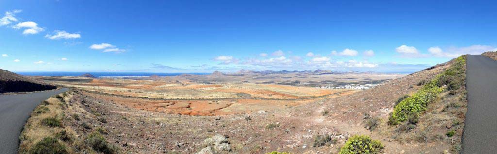 Panorama of Lanzarote