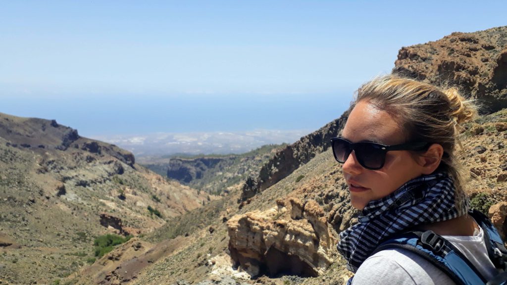 Always with us: a scarf for the neck or head and sunglasses