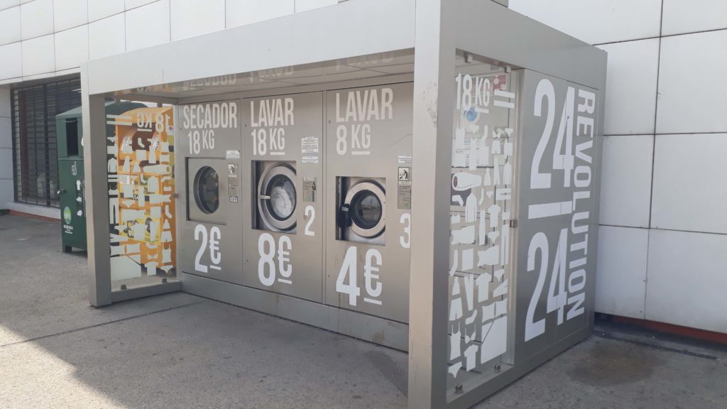 Additional tip: In front of almost every major Intermarché there are washing machines available. That's where we always did our laundry in Portugal :D