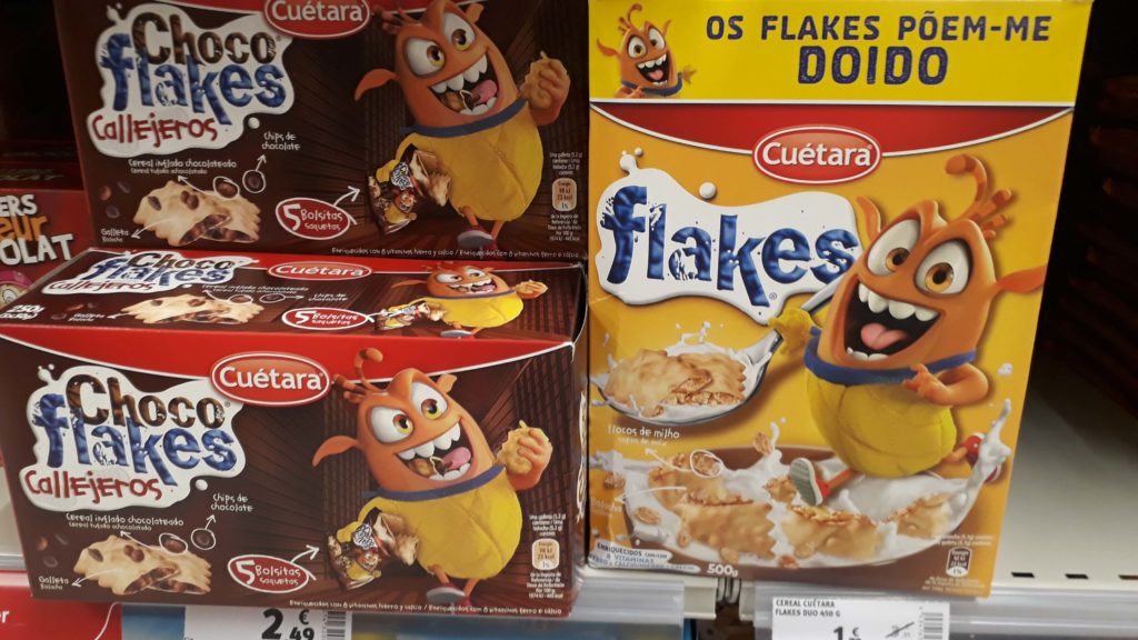 (Chocolate) flakes from Ceútara