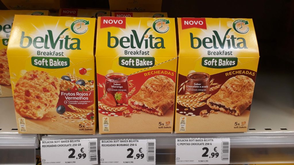 Vegan breakfast cookies from BelVita in 3 varieties