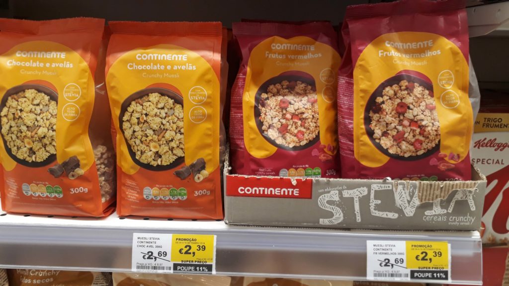 Vegan crunchy muesli from Continente