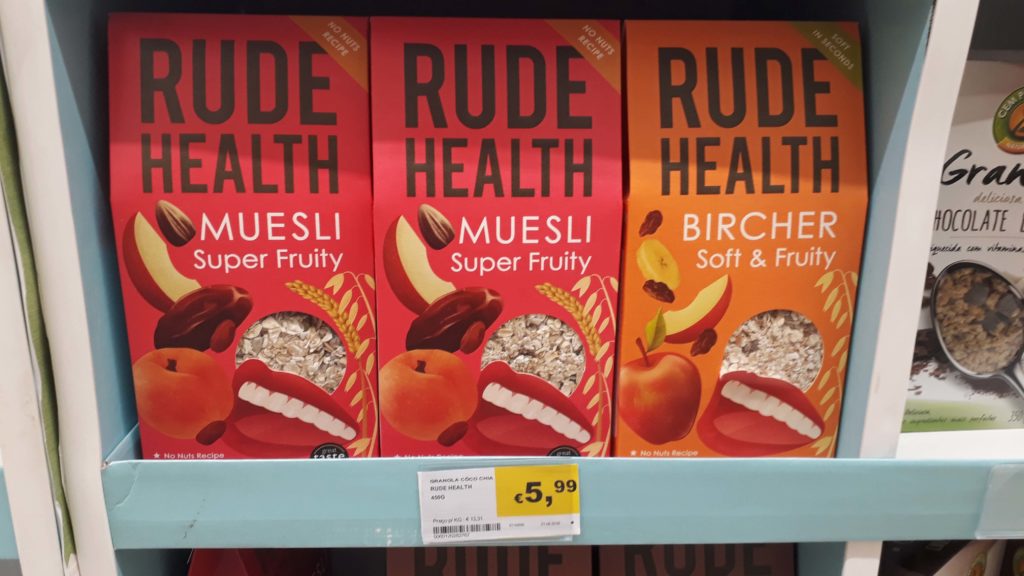 Vegan granola from Rude Health