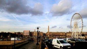 Plaza de la Concordia con Roue de Paris