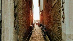 Callejón lateral de la Rechtstraat