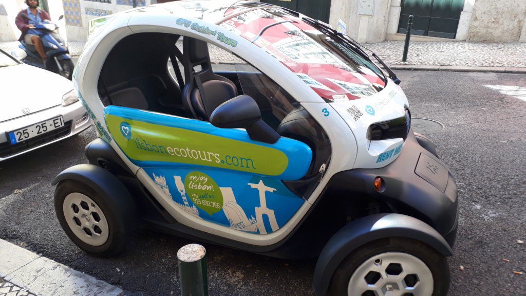 Lisboa en Renault Twizy